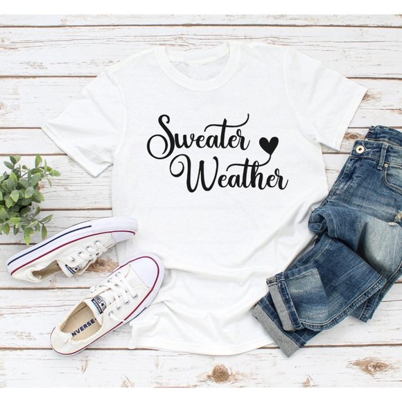 SWEATER WEATHER GRAPHIC TEE - Picture 1 of 3